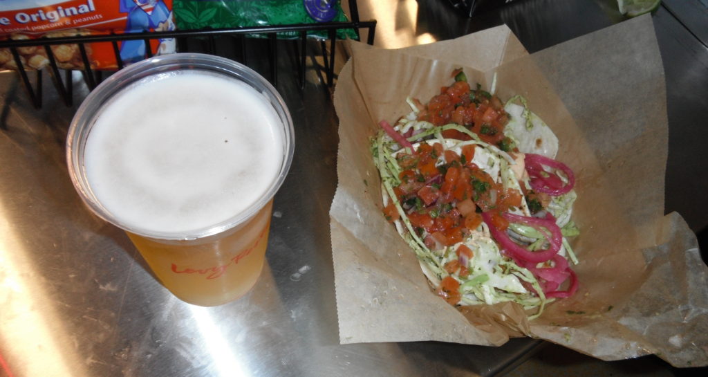 Fish-tacos-at-Marlins-Park Fish tacos at Marlins Park