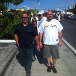 A Baseball Fan's Guide: Going to Marlins Park 11 Walking up to Marlins Park.