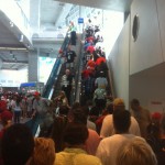 A Baseball Fan's Guide: Going to Marlins Park 10 Escalator at Marlins Park