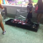 A Baseball Fan's Guide: Going to Marlins Park 5 The ice sculpture outside of the Budweiser Skyline Bar