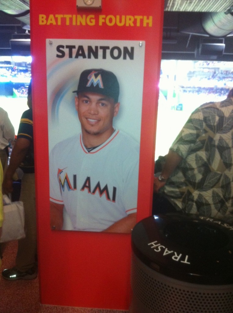 marlins-stanton Giancarlo Stanton, Miami Marlins