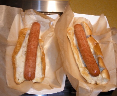 DSCF0150 Hot dogs at Marlins Park
