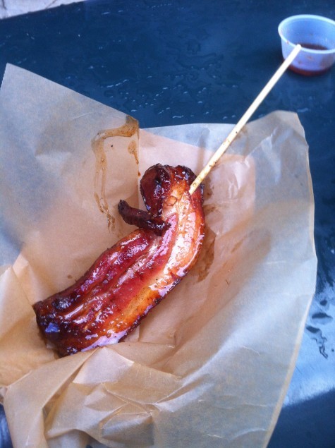IMG_0494 Bacon on a Stick at Camden Yards -- Best Stadium Food Ever