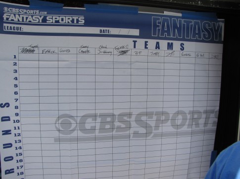 IMG_5643 CBSSports.com Draft board