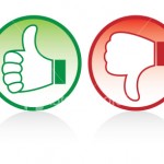 Thumbs for 3 up, 3 down