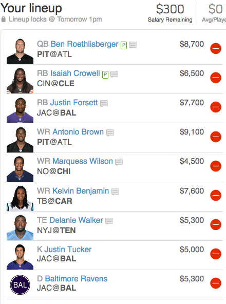 Discount Diving for FanDuel Week 15 3 Screen Shot 2014-12-13 at 10.46.55 AM