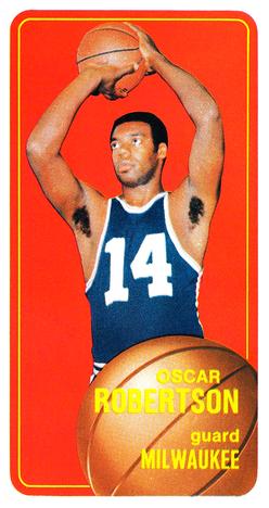 The Dandy Dozen: Vintage Basketball Cards Rankings 5 1970 Topps Oscar Robertson