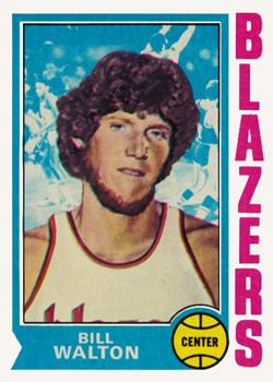 The Dandy Dozen: Vintage Basketball Cards Rankings 9 1974 Topps Bill Walton Vintage Basketball Cards