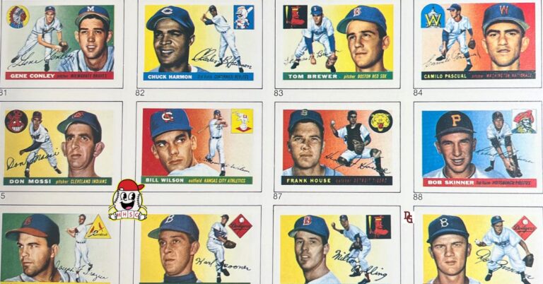 1955 Topps Baseball Top 10 Most Valuable Cards
