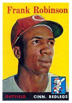 1958 Topps Frank Robinson cards - Great Frank Robinson cards