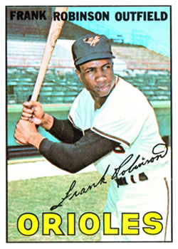 1967 Topps Frank Robinson cards