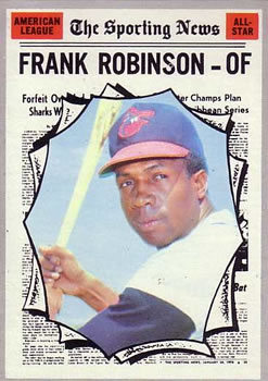 1970 Topps Frank Robinson cards All-Star