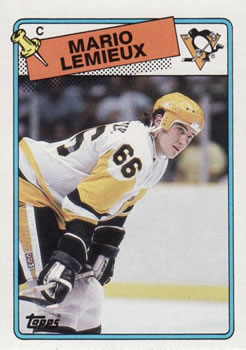 Best NHL Rookie Cards From Each Year! 4 1988 Topps Mario Lemieux - How To Collect Hockey Cards