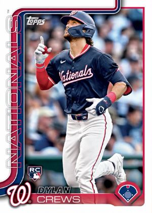 2025 Rookie Card Power Rankings: 15 Best 2025 Topps Rookies! 4 2025 Topps Series 1 Dylan Crews - Best Rookie Cards From 2025 Topps Series 1