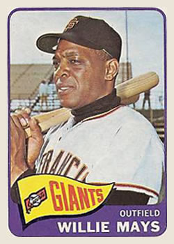 1965 Topps Willie Mays Cards