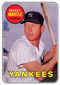 1969 Topps Mickey Mantle #500 - Mickey Mantle Cards