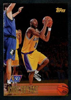 1996 Topps NBA at 50 Kobe Bryant Rookie Card #138