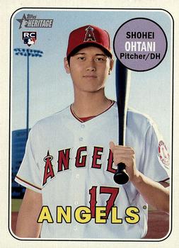 2018 Topps Heritage Shohei Ohtani Rookie Cards