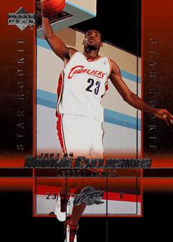 2003 Upper Deck LeBron James Rookie Exclusives #1 