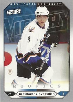 Alexander Ovechkin cards - 2005 Upper Deck Victory Alexander Ovechkin Rookie Card #264