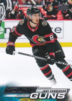 17 Best Young Guns Rookie Cards Under $50 4 2022-23 Upper Deck Series 2 Jake Sanderson