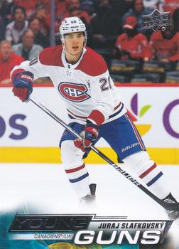 Top Hockey Rookie Cards of THN's Top 20 Players 21 and Under 10 2022 Upper Deck Juraj Slafkovsky