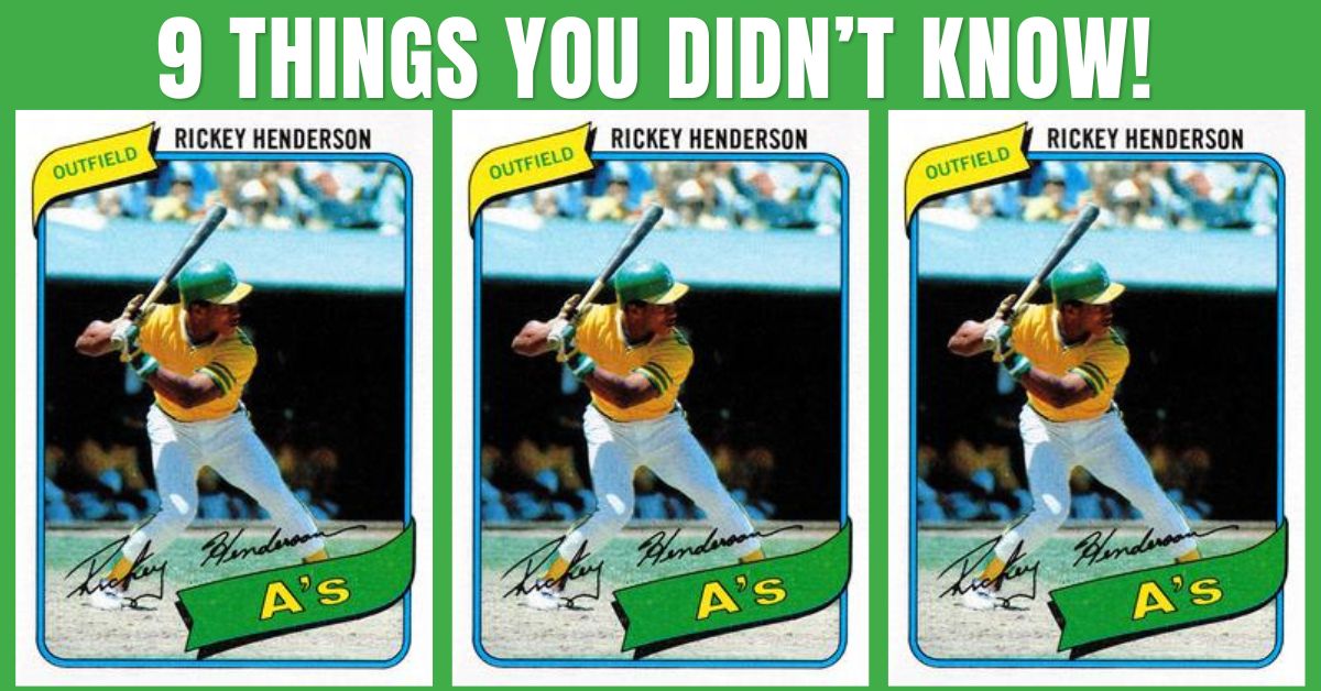 1980 Topps RIckey Henderson Rookie Card