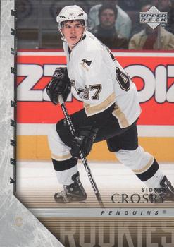 Best NHL Rookie Cards From Each Year! 7 2005 Upper Deck Sidney Crosby - Best Hockey Rookie Cards Ever