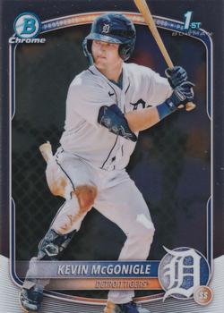 2025 Bowman Chrome Kevin McGonigle - best 2025 Bowman Baseball Prospects