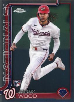 2025 Topps Chrome James Wood - Best 2025 Topps Chrome Rookie Cards
