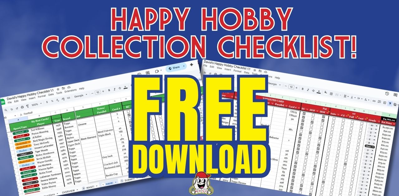 Download Your FREE Happy Hobby Collection Checklist! 1 Happy Hobby Collection Checklist Cover 2 1280x628