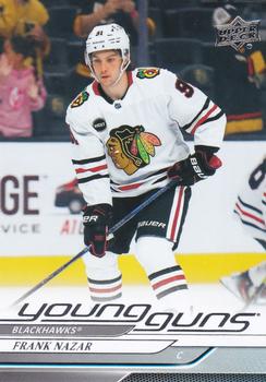 Top 12 NHL Young Guns Rookie Cards of 2024-25! 7 2024 Upper Deck Frank Nazar Young Guns Rookie Card