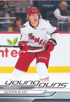 Top 12 NHL Young Guns Rookie Cards of 2024-25! 8 2024 Upper Deck Jackson Blake Young Guns Rookie Card