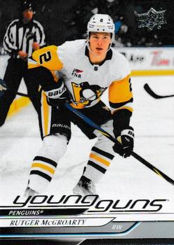 Top 12 NHL Young Guns Rookie Cards of 2024-25! 12 2024 Upper Deck Rutger McGroarty Young Guns Rookie Card