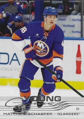 11 Best 2025 Upper Deck Hockey Series 2 Rookie Cards Rankings 1 Best Hockey Rookie Cards - 2025 Upper Deck Matthew Schaefer Young Guns