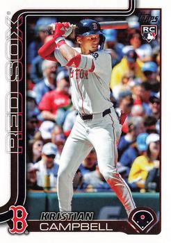 2025 Rookie Card Power Rankings: 15 Best 2025 Topps Rookies! 13 2025 Topps Update Kristian Campbell Best Rookie Cards