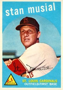 1959 Topps Stan Musial