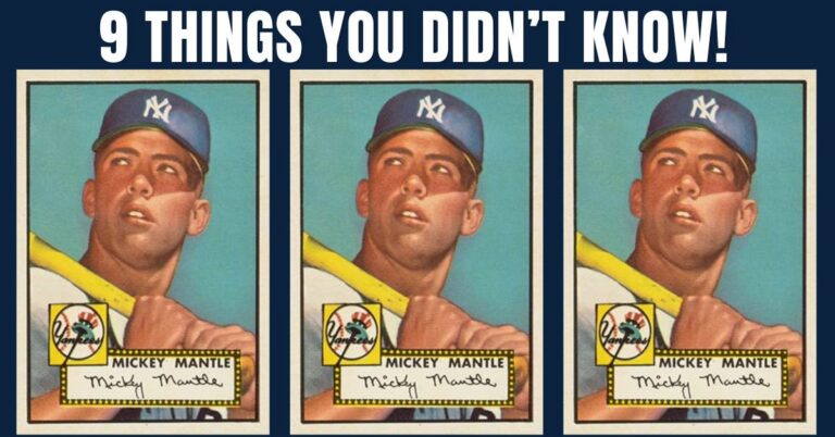 9 Things 1952 Topps Mickey Mantle Card 311 1200x628